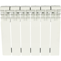ROMMER Profi BM 350 (BI350-80-80-130)  6 секций радиатор биметаллический (RAL9016)