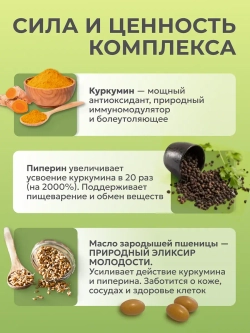 Куркумин (60 капсул)