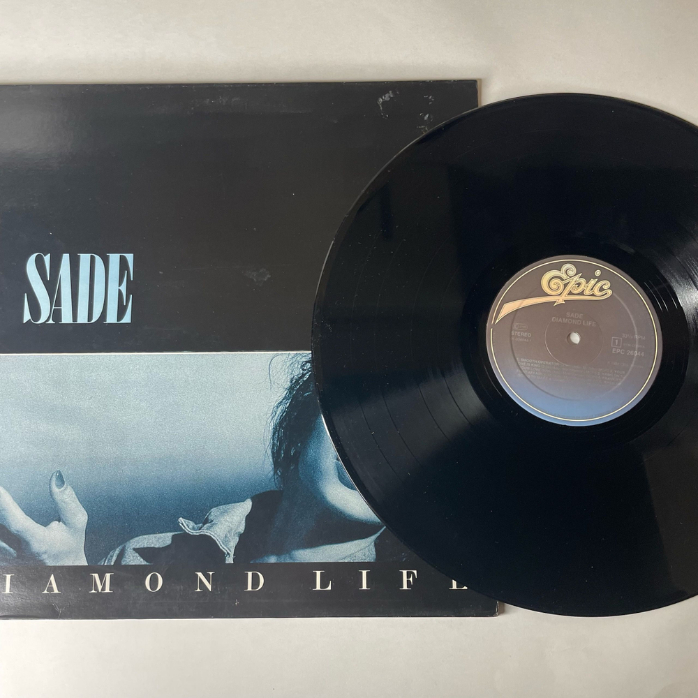 Винтажная виниловая пластинка LP Sade Diamond Life (Нидерланды 1984) Smooth Operator