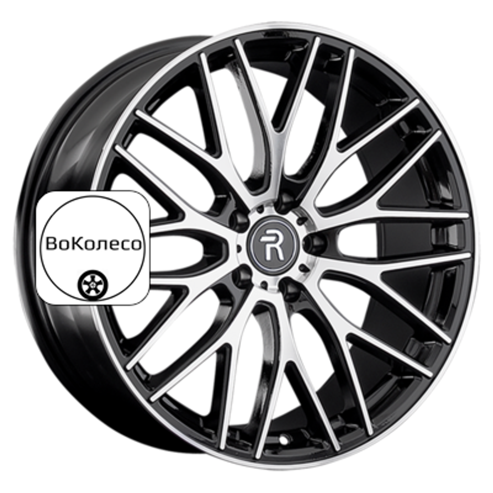 8x19/5x108 ET33 D60,1 CHR27 BKF (конус, C570) Replay