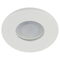 Встраиваемый светильник влагозащищенный ЭРА WR3 WH под лампу MR16 GU5.3 IP44 белый