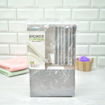 Штора для ванной 180*180см, полиэстер