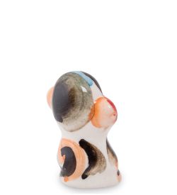 ГЛ- 323 Фигурка «Обезьянка Муся» цв. (Гжельский фарфор)