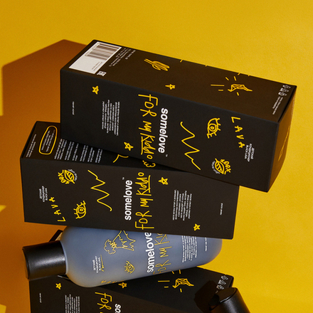 SOMELOVE Детский шампунь-гель для волос и тела с ароматом колы 250 мл