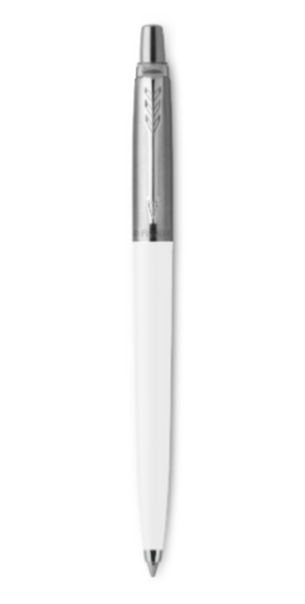 Parker Jotter Original - White Chrome CT, шариковая ручка, M, подар.кор.