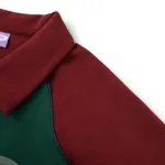 Толстовка Ymkashix College star бордовая / зеленая