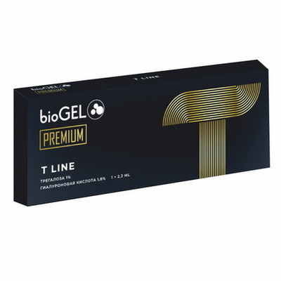 Premium T Line BioGEL | ГК 18 мг/мл + Аминокислоты + Трегалоза 1%