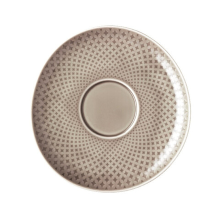 Rosenthal Junto Pearl Grey - Porzellan Cafe au lait Блюдце 18 см