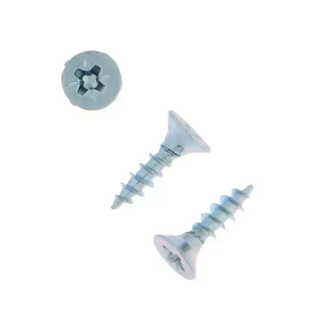 Саморезы универсальные 4.0x16 мм, цинк, 200 шт.