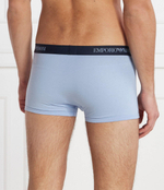 Трусики-боксеры 3шт. Emporio Armani - голубой(111625 4R722)