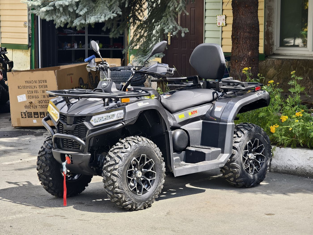 Квадрицикл Bizon EPS YK450A (ПТС) (Серый)