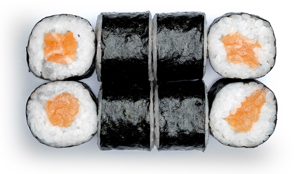 Хосомаки с лососем