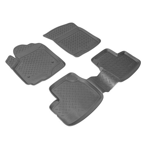 Ковры в салон Norplast/Unidec для Suzuki Swift (2004-2010), Черный, арт.NPL-Po-85-45