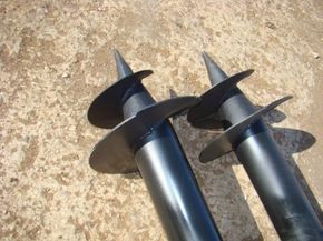 Свайно-винтовые фундаменты