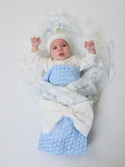 Конверт на выписку для новорожденных летний