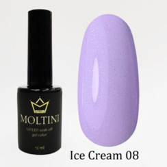 Гель-лак Moltini Ice Cream 008, 12 ml