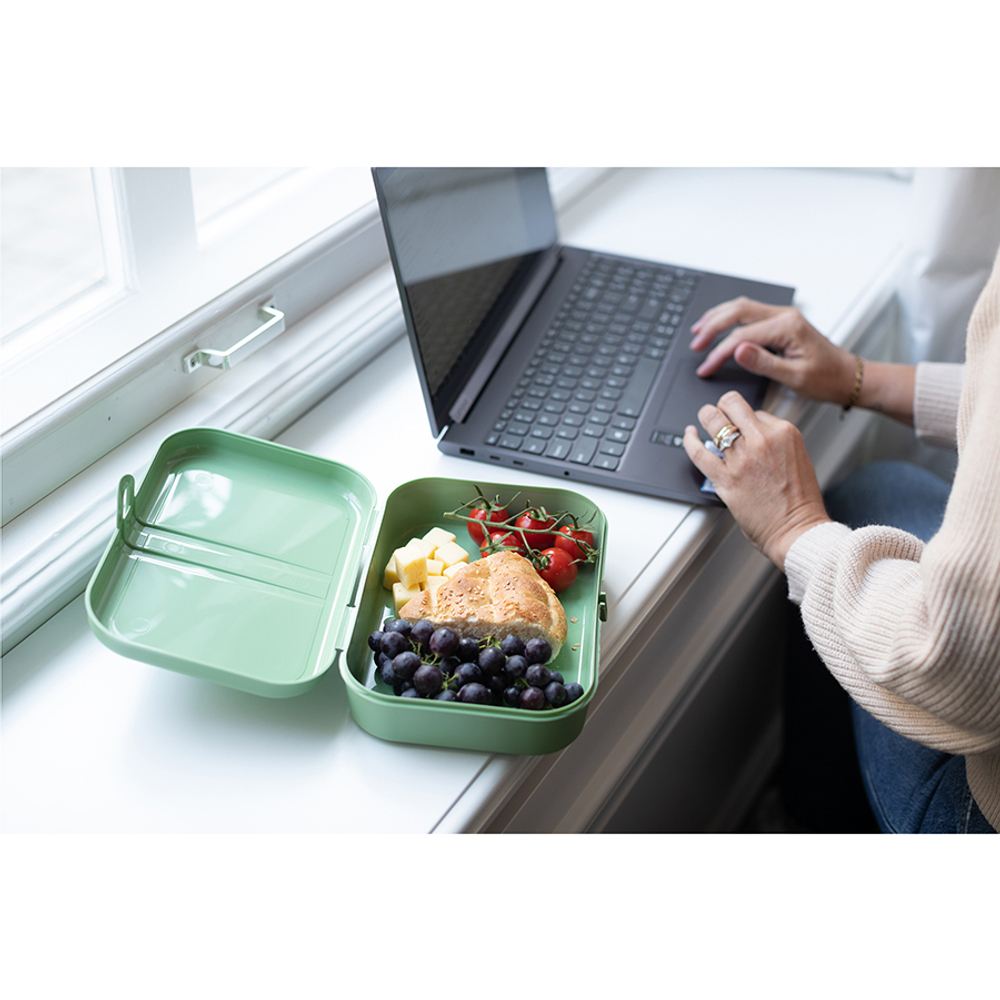 Ланч-бокс pascal, organic, 23,3х6,7х17 см, темно-серый