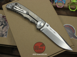 Нож Spartan Blades Harsey Titanium - рукоять серый титан + сухарь