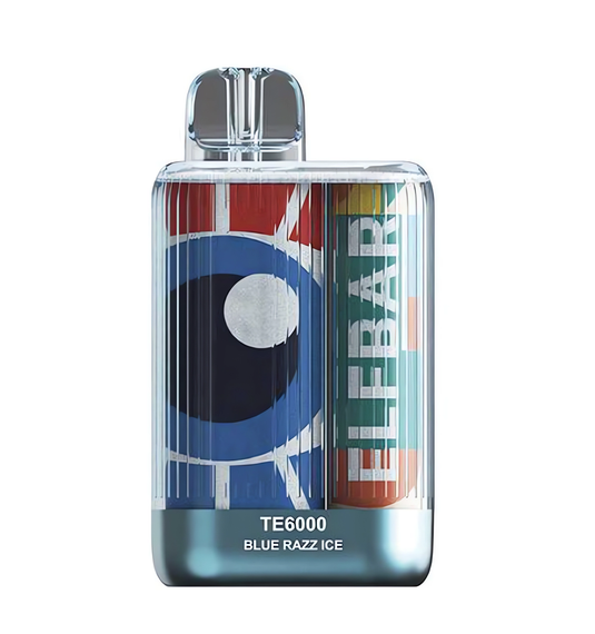 Elf Bar TE6000 - Blue Razz Ice (5% nic)