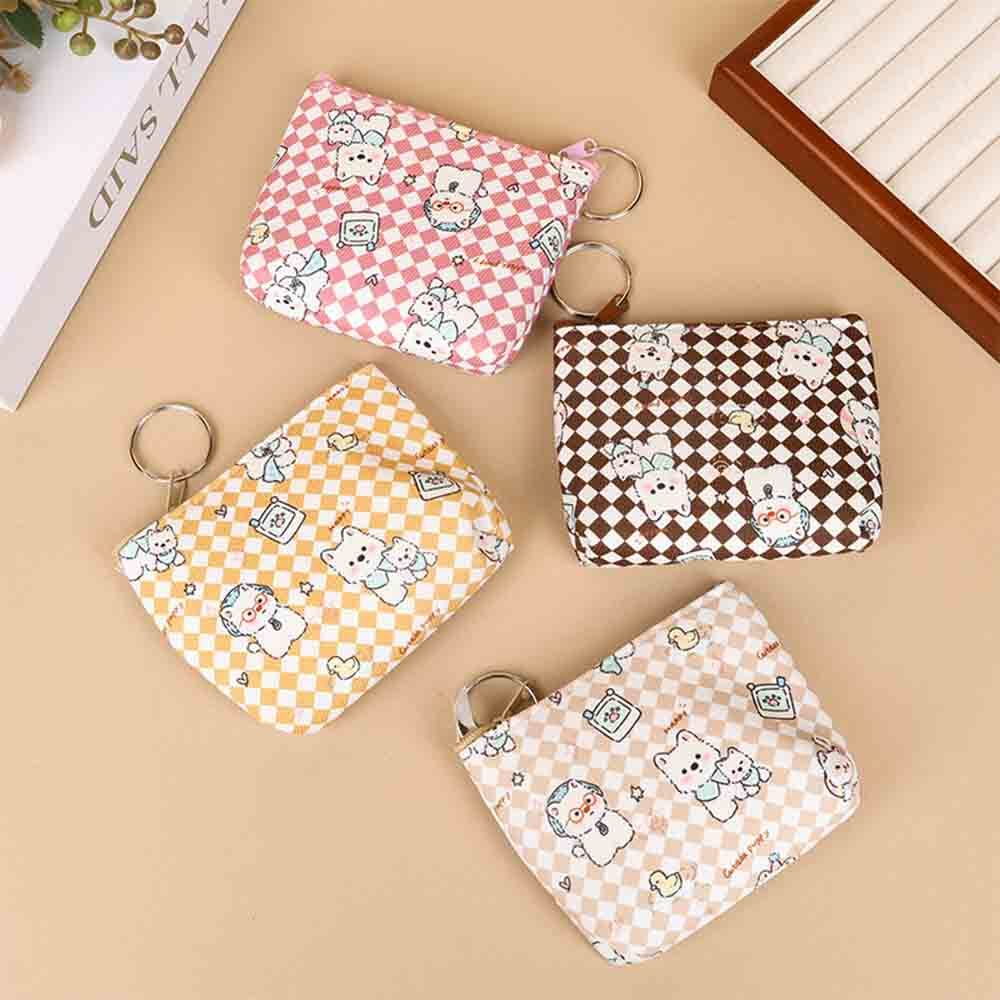 Кошелёк клетчатый