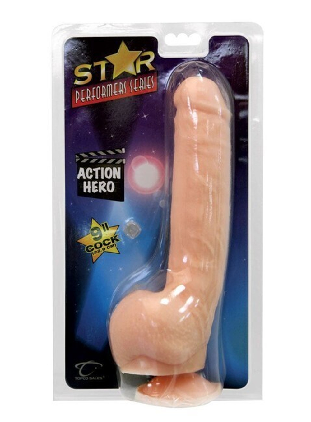 Фаллоимитатор на присоске WildFire Star Performer Series Action Hero (15,8 см , телесный) (Цвет: телесный)