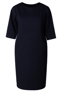 Платье женское 1403оп, темно-синий #234ТС051403оп