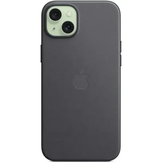Чехол Apple FineWoven with MagSafe для iPhone 15 Plus Black