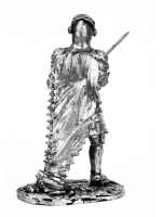 Оловянный солдатик Рыцарь с открытым забралом, 1440 г