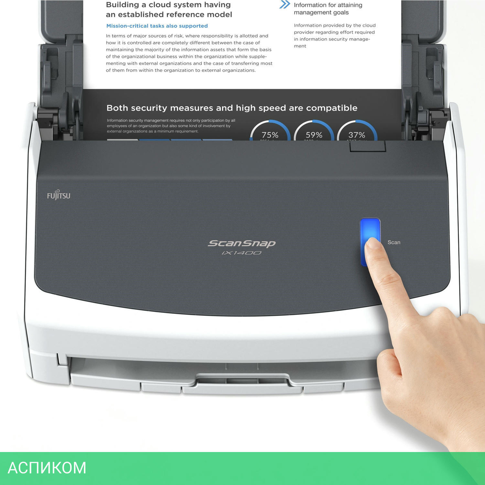 Сканер Fujitsu ScanSnap iX1400 (PA03820-B001)