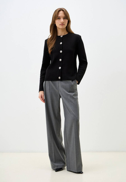 Прямые широкие брюки