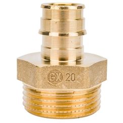 Фитинг прямой Giacomini GX НР 20x1M, GX107Y054