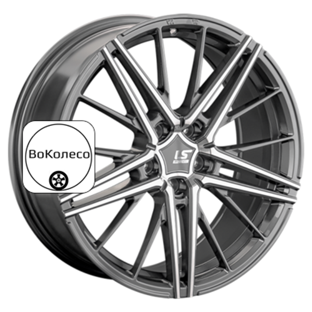 8,5x20/5x114,3 ET30 D60,1 RC76 GMF (конус, Колпак+лого) LS FlowForming