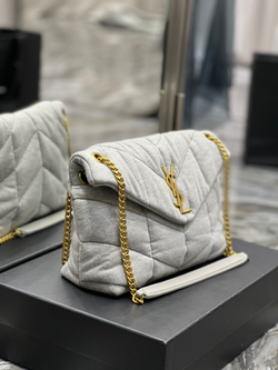 Saint Laurent Loulou Puffer Bag 29 cm