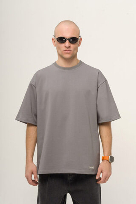 Футболка KUL'TURA Oversize "Basic" Фуме