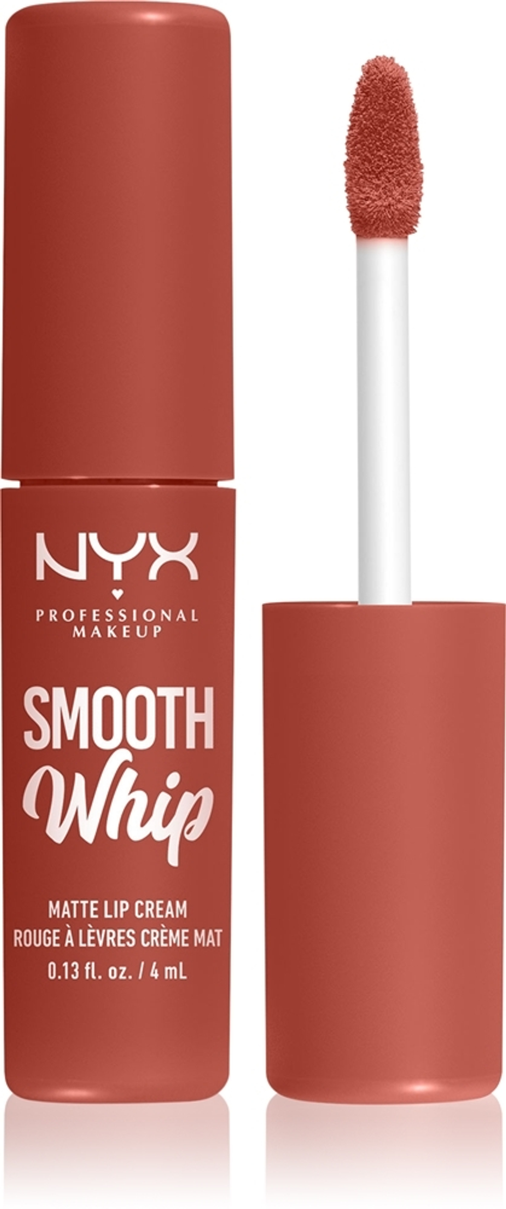 NYX Professional Makeup Smooth Whip Matte Lip Cream - Бархатистая разглаживающая помада, 4 ml
