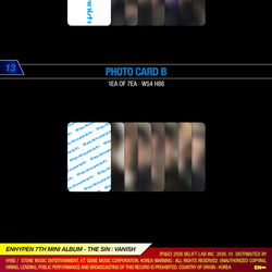 Альбом ENHYPEN - THE SIN: VANISH