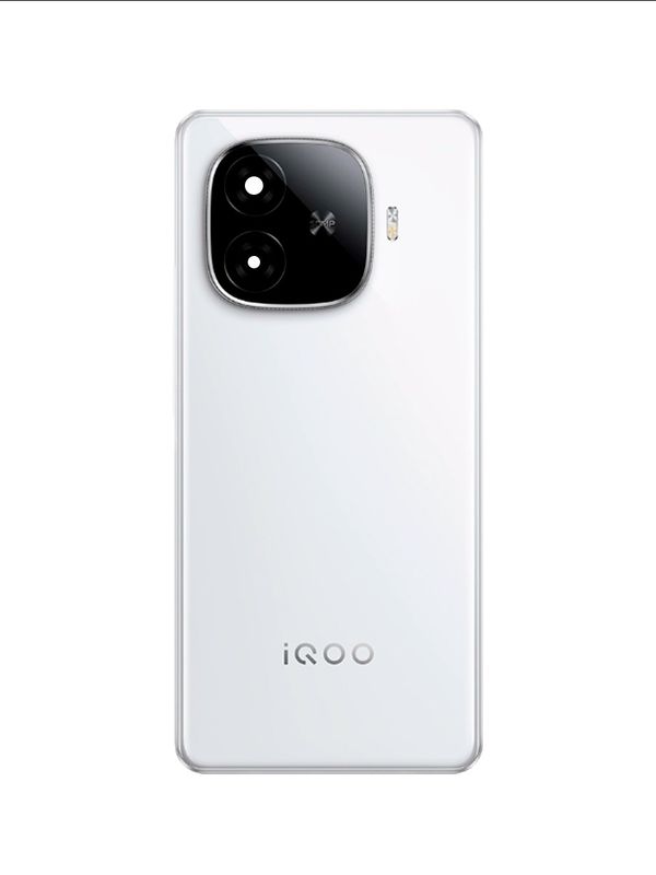 Задняя крышка для  Iqoo Z9 белая (White) со стеклом камеры