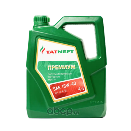 Татнефть-Премиум 15W40 CI-4/SL (4л)