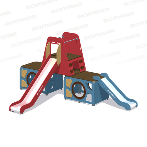 Детский игровой модуль с горкой Romana 115.26.00