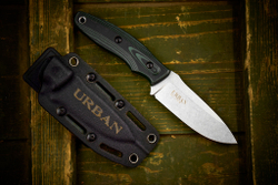 Туристический нож Urban 440C (Cryo) Stonewash Green