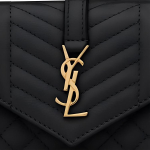 Картхолдеры и кошельки SAINT LAURENT YSL Monogram Logo, 651027-BOWT1-1000