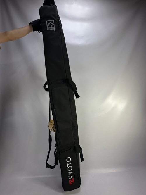 KYOTO чехол для горных лыж CUBE SKIBOARD BAG (FW) (black 600D)(На колесах)