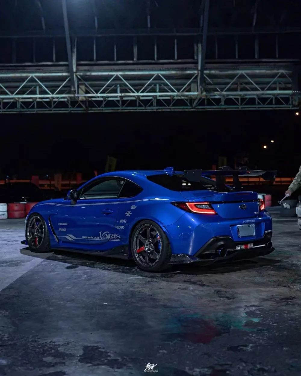 Карбоновый обвес для Subaru GR86 Varis Субару Тойота аэродинамический тюнинг