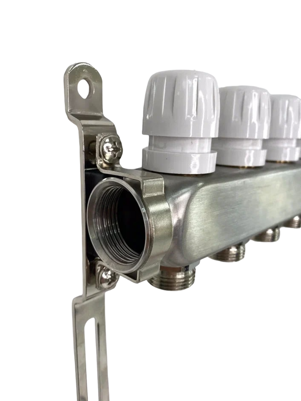 Коллекторная группа с расходомерами  Grema 1*3/4  9 вых. (НЕРЖ)