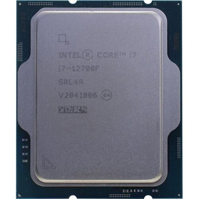 Процессор CPU Intel Core i7-12700F Alder Lake OEM (2.1 ГГц/ 4.8 ГГц в режиме Turbo, 25MB, LGA1700)