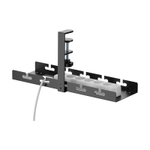 Кабель-канал Cactus CS-CM-400-1BK для столов 40x12.9x19см черный