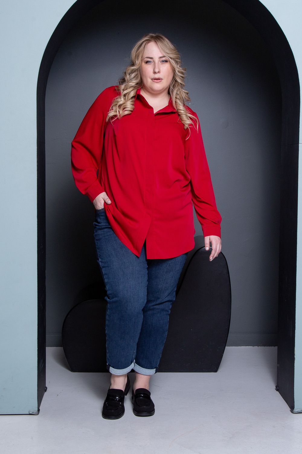 Блуза Б186-60 54-68 1690 руб и Д44 (3)