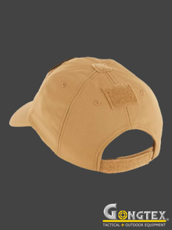 Бейсболка (кепка) демисезонная Gongtex Softshell Cap Waterproof с велкро панелью. Койот