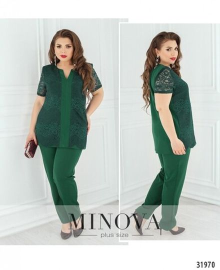 Костюм 353-зеленый Minova Фото 1