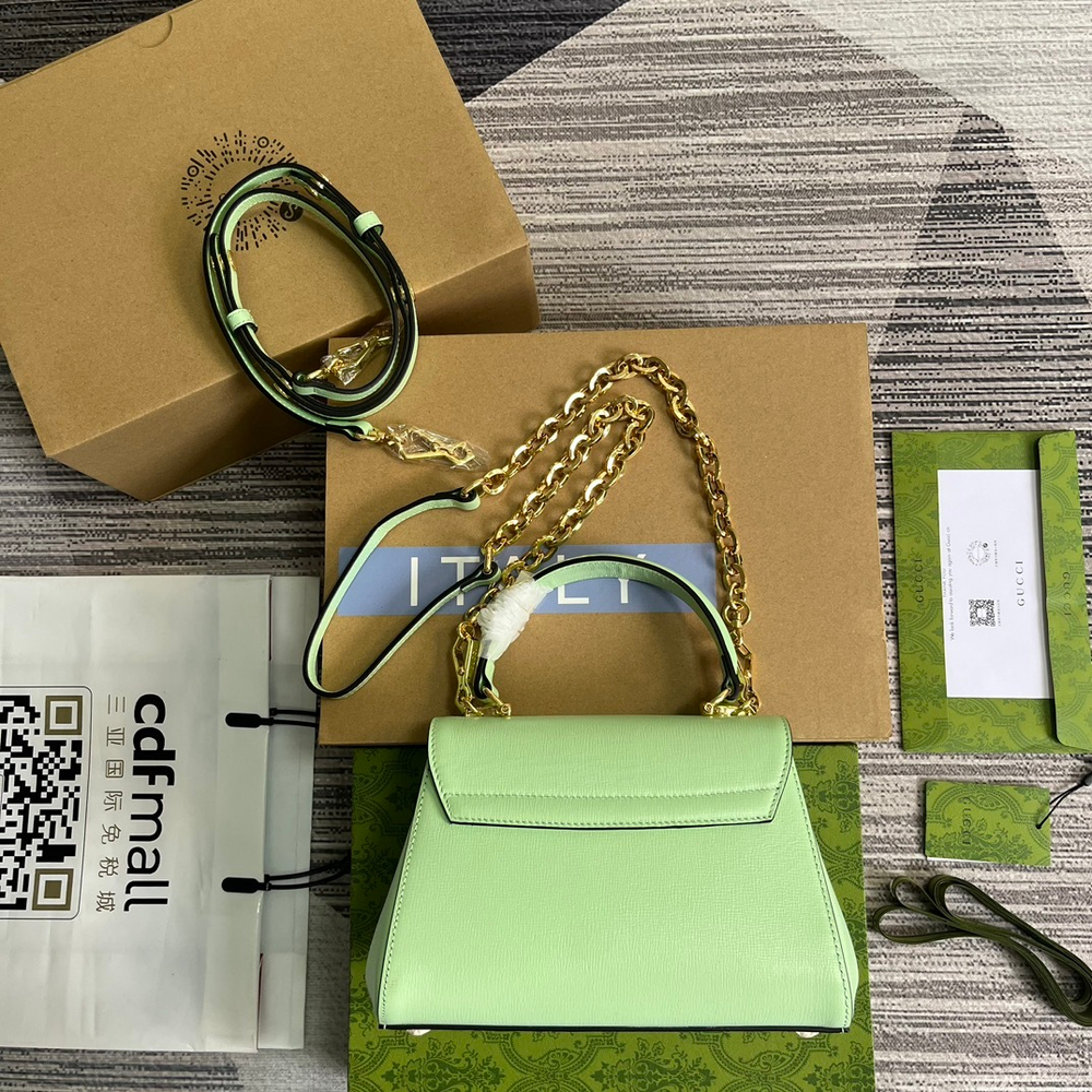 Gucci Horsebit Top Handle 22 cm